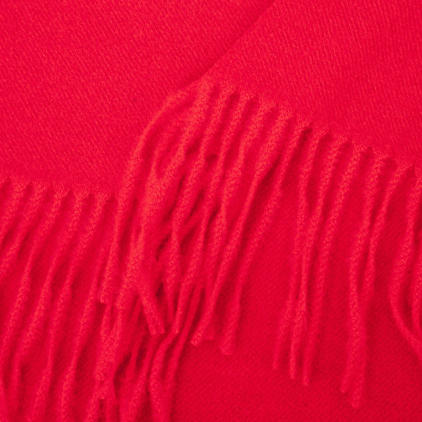 Heavyweight Scarf - Bright Red