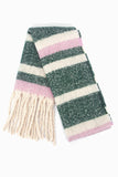 Heavyweight Scarf - Green, Stripe