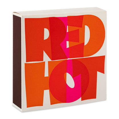 Red Hot Matches by | Square Matchboxes