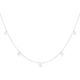 Heart Charm Necklace - Silver