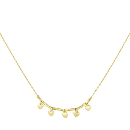 Love Beads Necklace - Gold