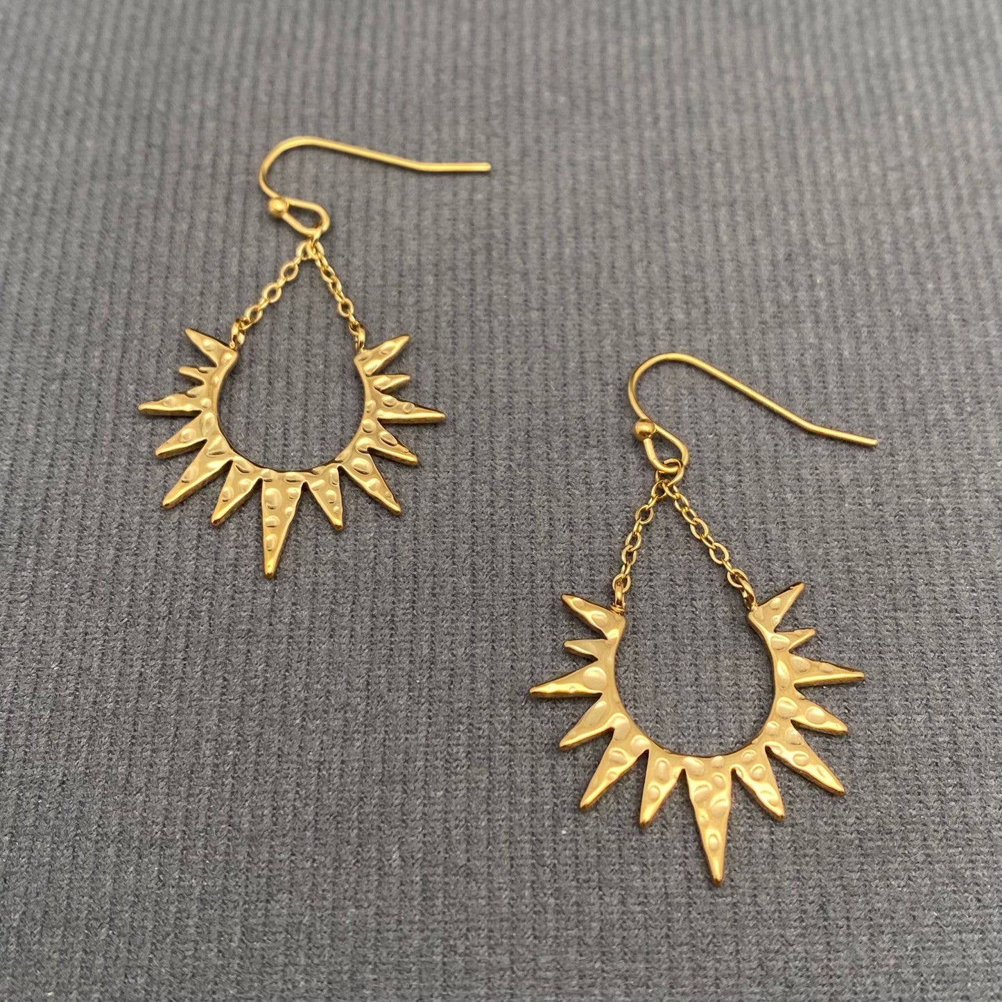 Dangle Sun Earrings