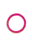 Pink/Gold Beaded Bracelet