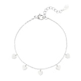 Delicate Heart Bracelet - Silver