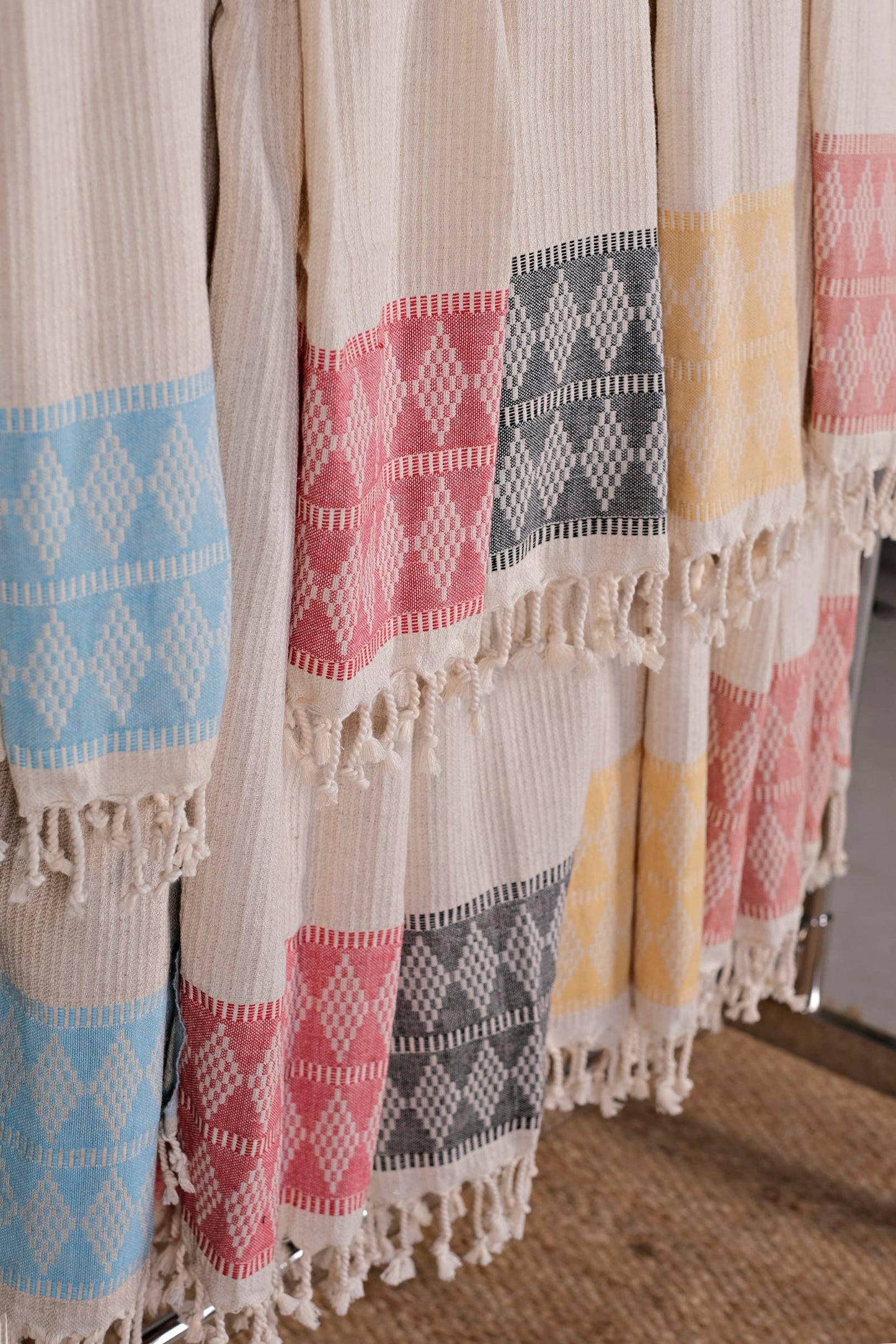 Small Peshtemal Hand Towel - Mustard