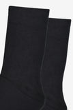 Calcetines de bambú para mujer - Negro