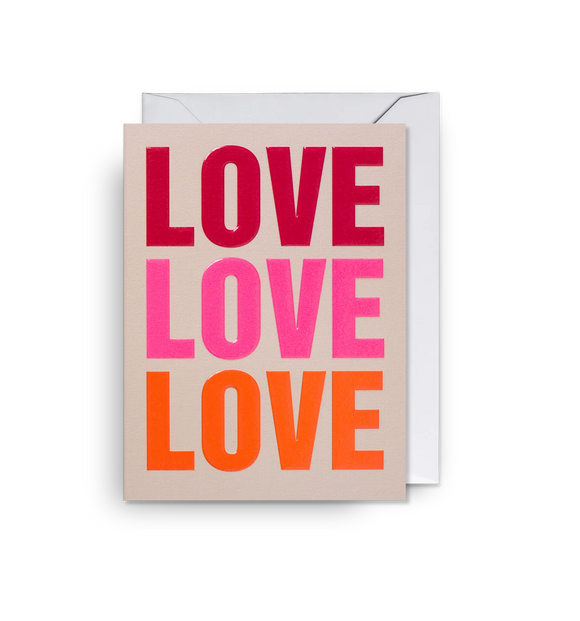 Card - LOVE LOVE LOVE