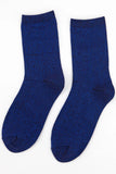 Socks - Midnight Blue Glitter