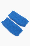 Royal Blue textured Wrist Warmers