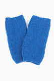 Royal Blue textured Wrist Warmers