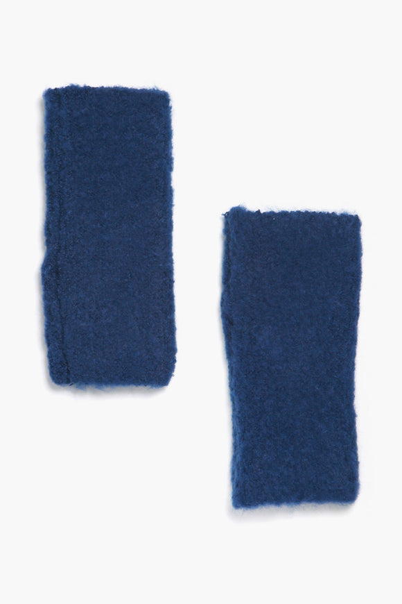 Royal Blue textured Wrist Warmers