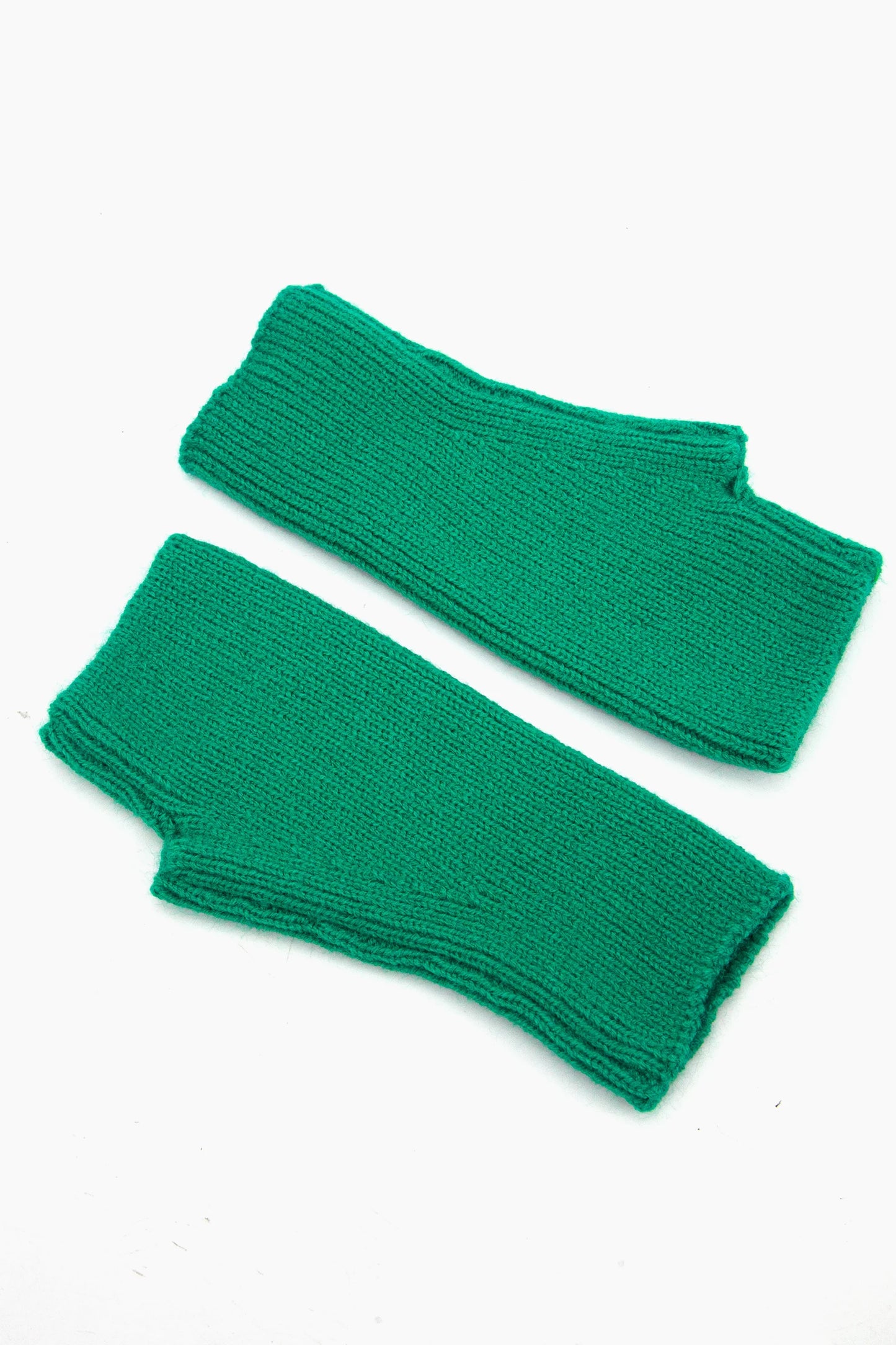 Bright Green Wrist Warmers