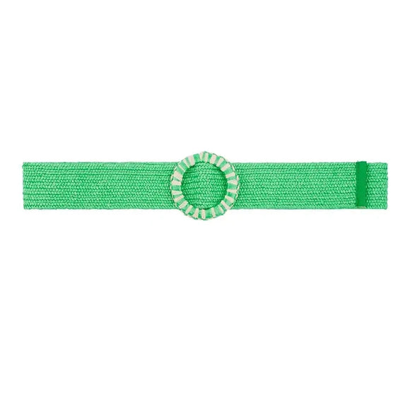 Green Woven Belt