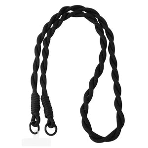 Twisted Mobile Phone Strap - Black