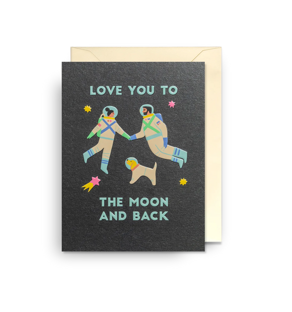 Card - Love you to the Moon