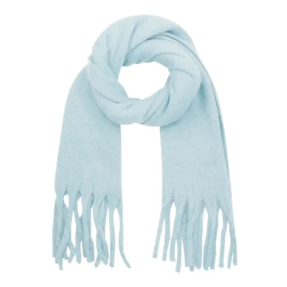 Super soft thick Scarf - Grey Blue