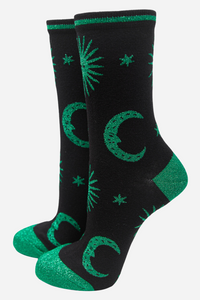 Chaussettes - Vert Céleste 