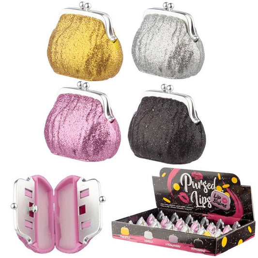 Glitter Purse Lip Balms