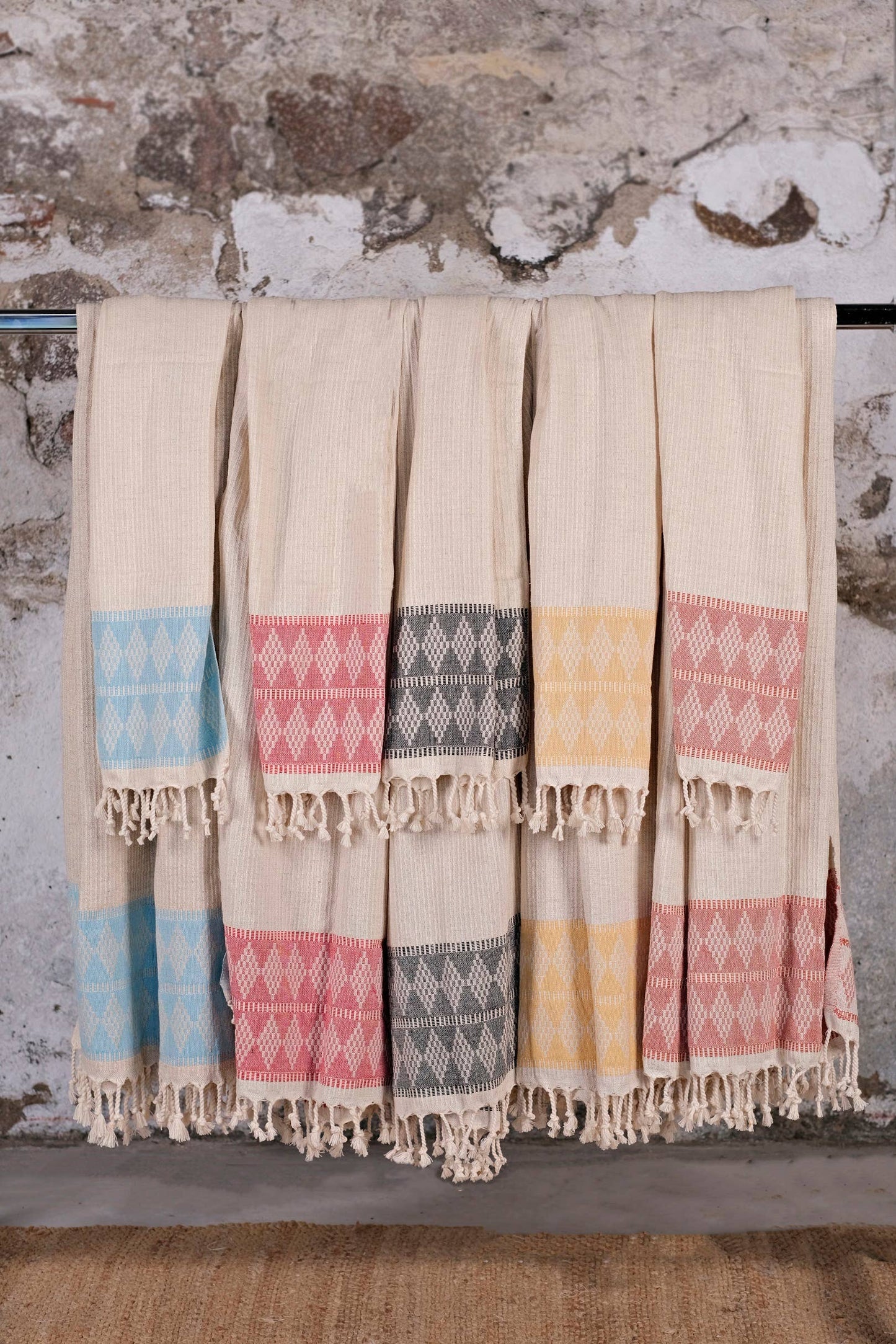 Large Peshtemal Towel - Red