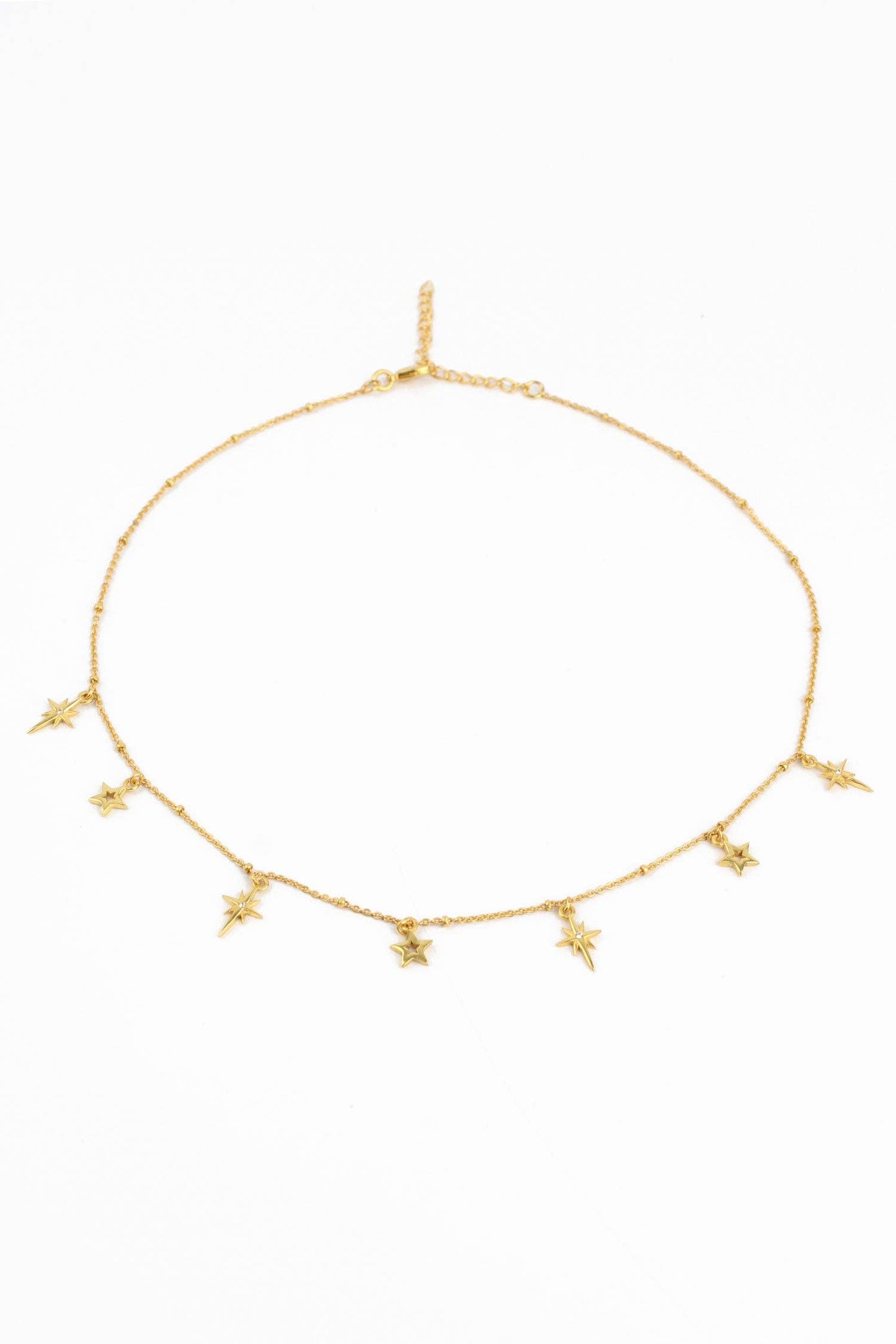 Gold Star Charm Necklace