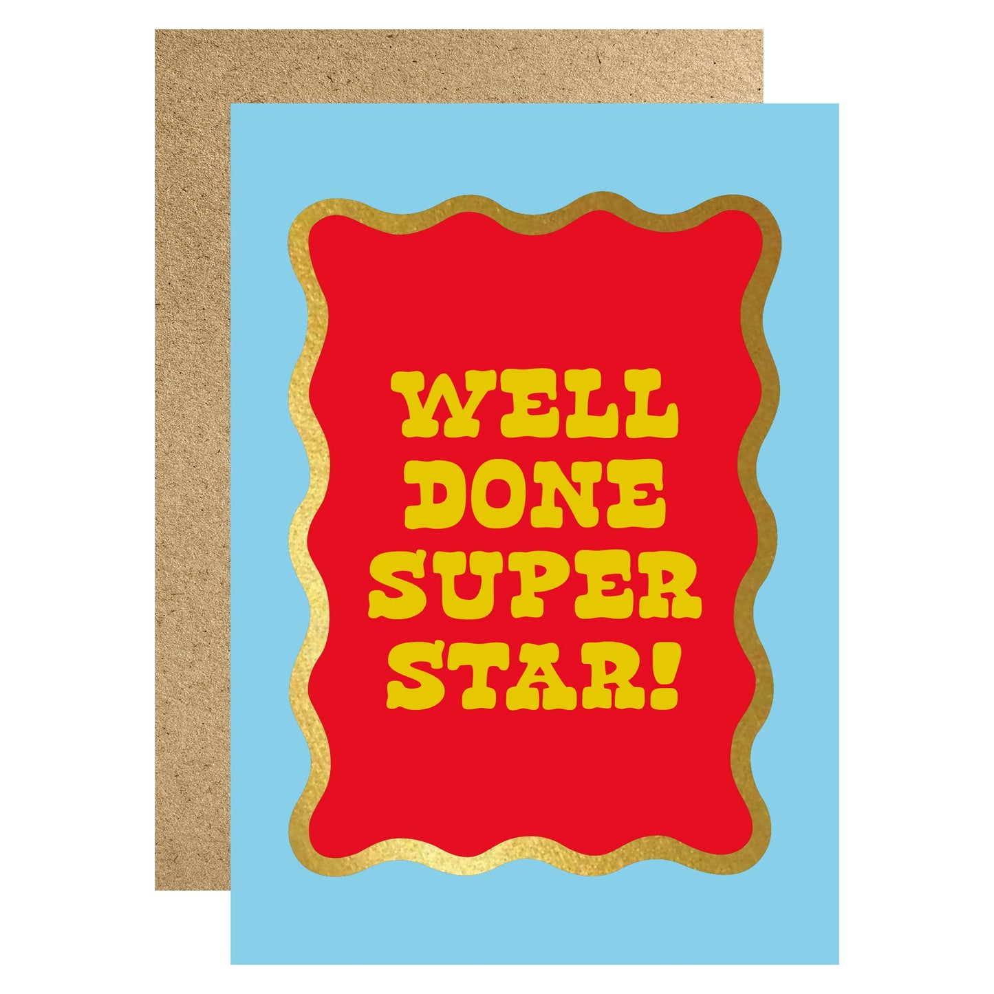 Well done super star card