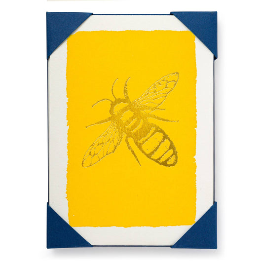 Gold Bee | Small Cards | 5-Pack