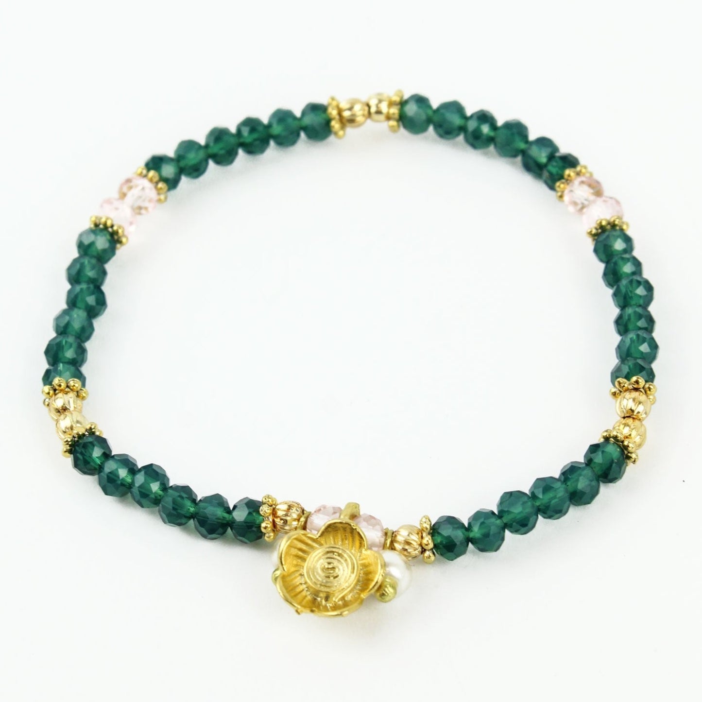 Bracelet vert foncé