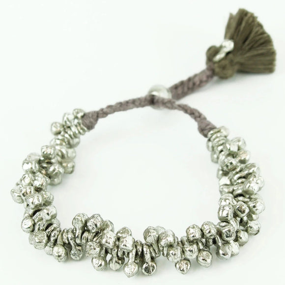 Chunky Tennis Bracelet - Silver