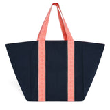 LARGE NAVY BEACH BAG