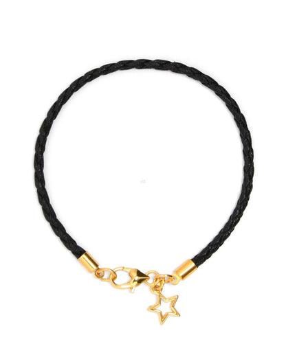Plaited Stacklet - Black