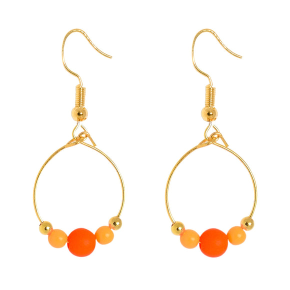 BOPPER EARRINGS - ORANGES