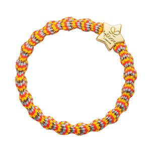 Élastique/bracelet pour cheveux - Étoile dorée - Tropicana métallique