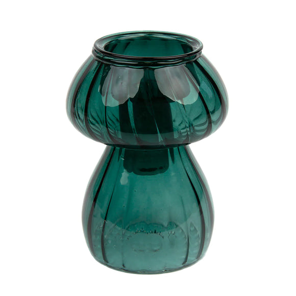 Green Bud vase/Candle Holder