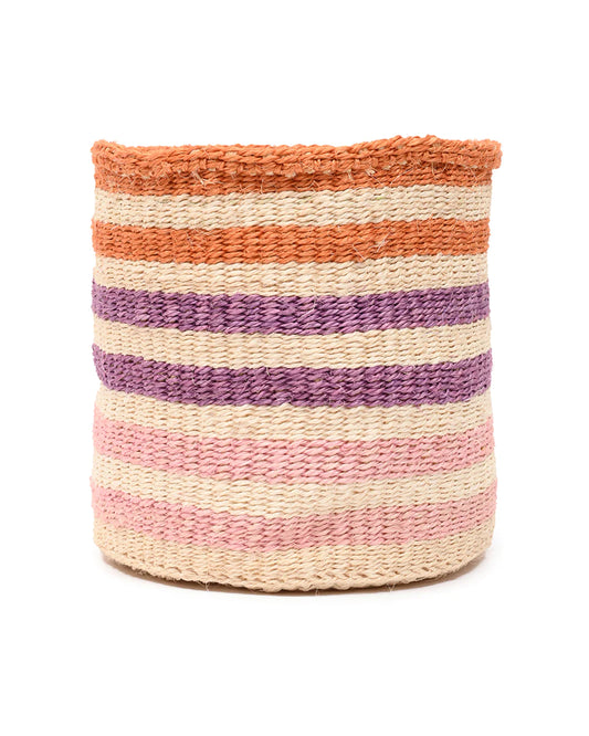 Storage Basket - Small Multi stripe