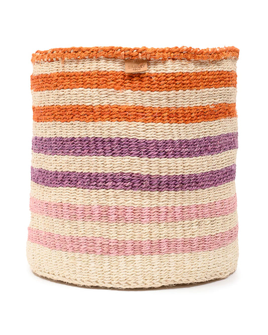 Storage Basket - Small Multi stripe