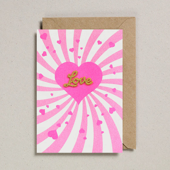Card - Pink Love Heart