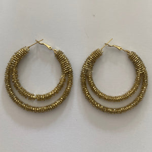 Boucles d'oreilles à perles