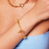 T-Bar Gold Bracelet