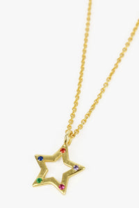 Studded Star Necklace