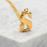 Initial Necklaces - Gold