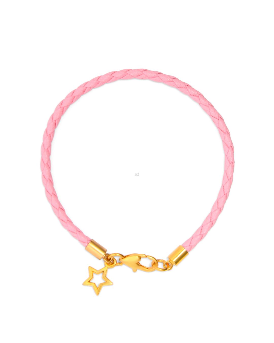 Plaited Stacklet - Pale Pink