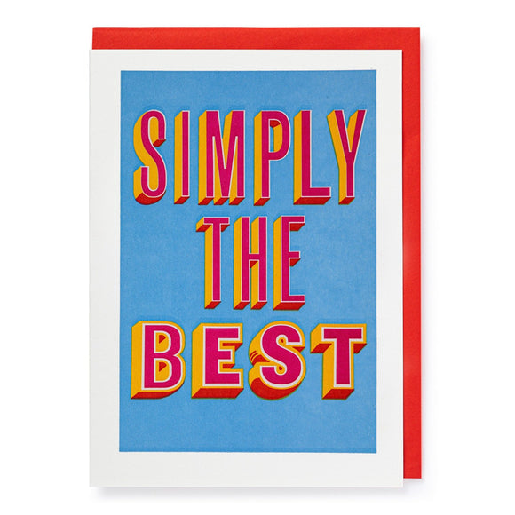 Card - Simply The Best