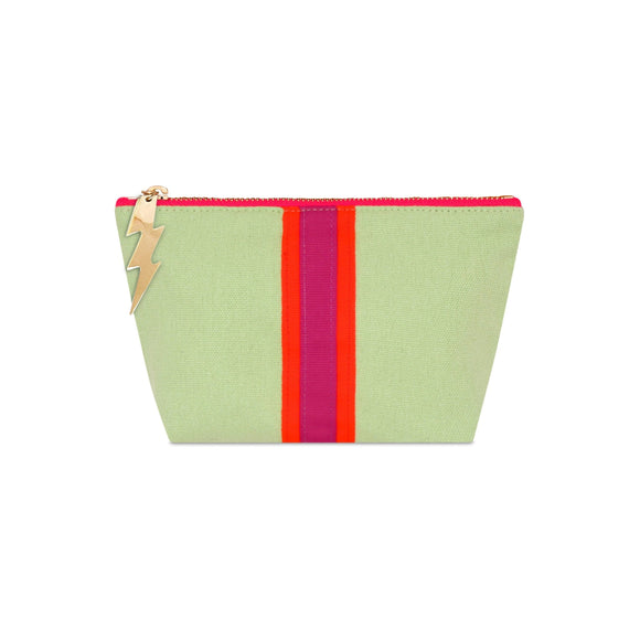 SMALL LUCKY STRIPE BAG - LIGHT GREEN