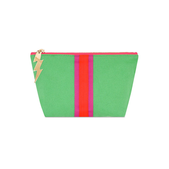 SMALL LUCKY STRIPE BAG - EMERALD