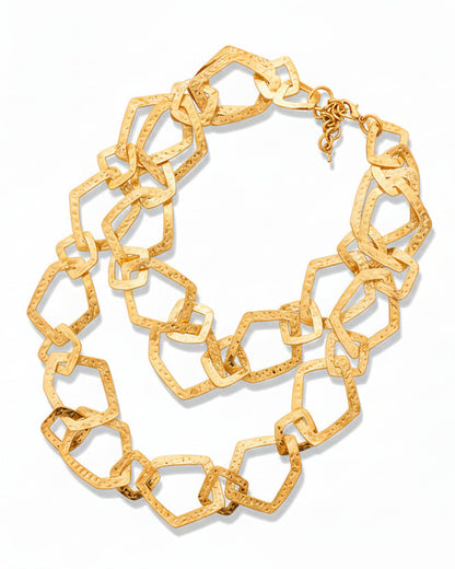 Collar de cuentas multicolor