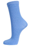 Socks - Light Blue Glitter