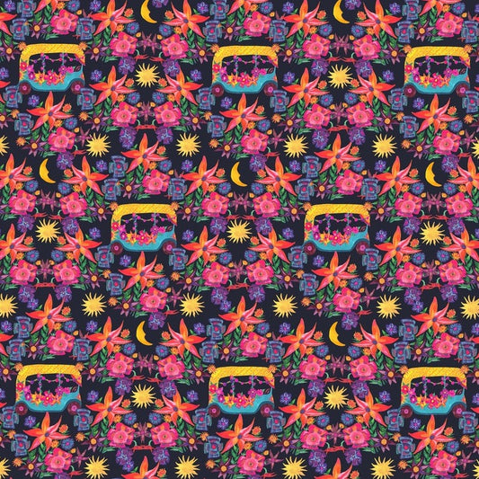 Botanical Tuk Tuk Gift Wrap