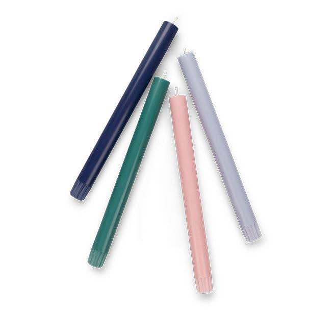 Orchid Pink Eco Dinner Candles