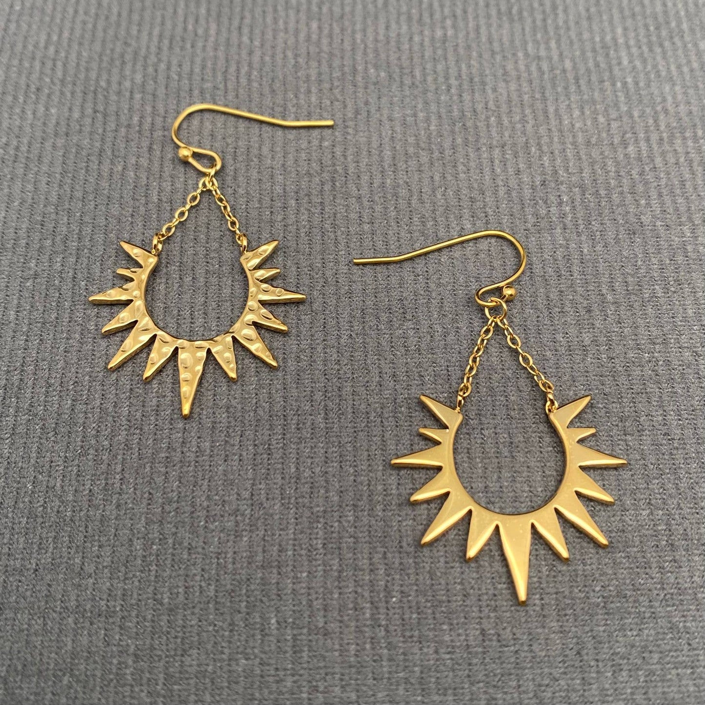 Dangle Sun Earrings