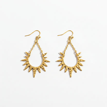 Dangle Sun Earrings